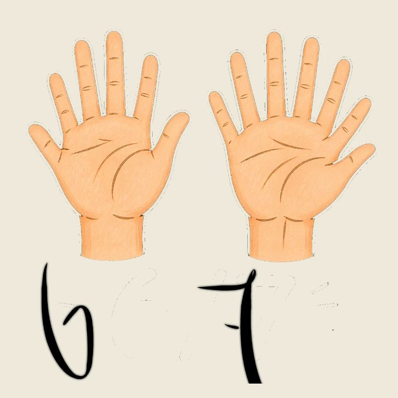 Double Open Hands Illustration
