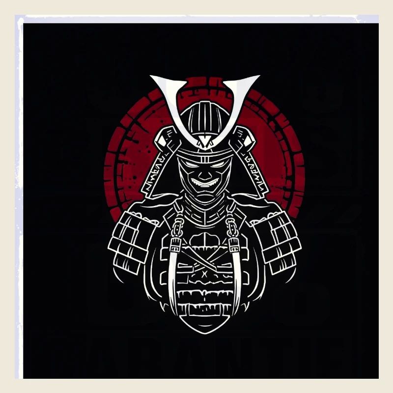 Samurai helmet with red crest