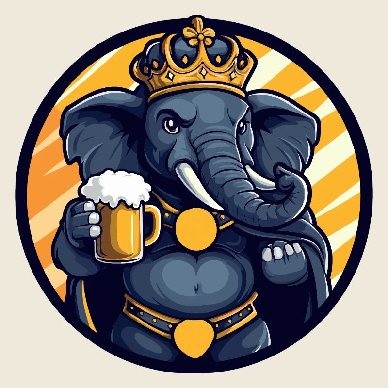 Elephant Beer Drôle