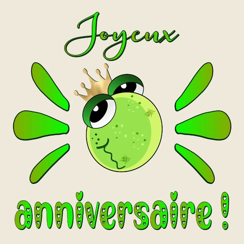 Joyeux anniversaire Grenouille