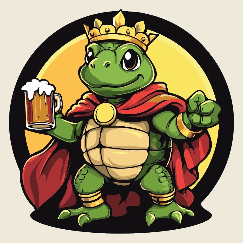 Bière Tortue Drôle