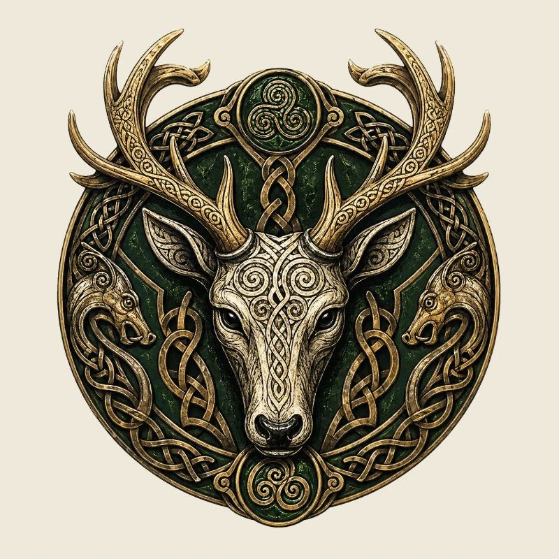 Cernunnos - Le Dieu Cornu de la Forêt
