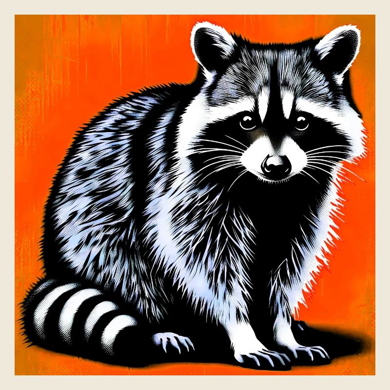 Waschbär