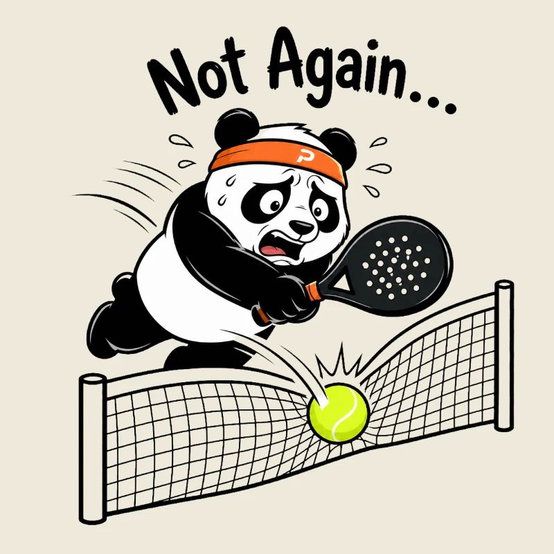 Panda Tennis – Not Again