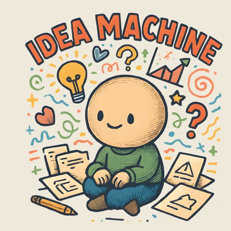 Machine à idées : Jeu créatif du cerveau