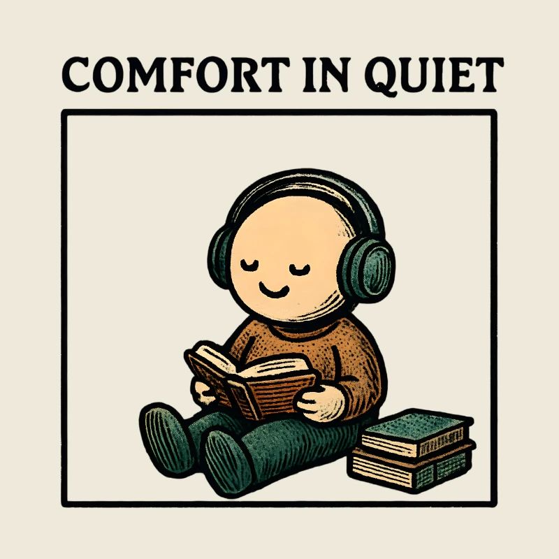 Silence while reading with headphones
