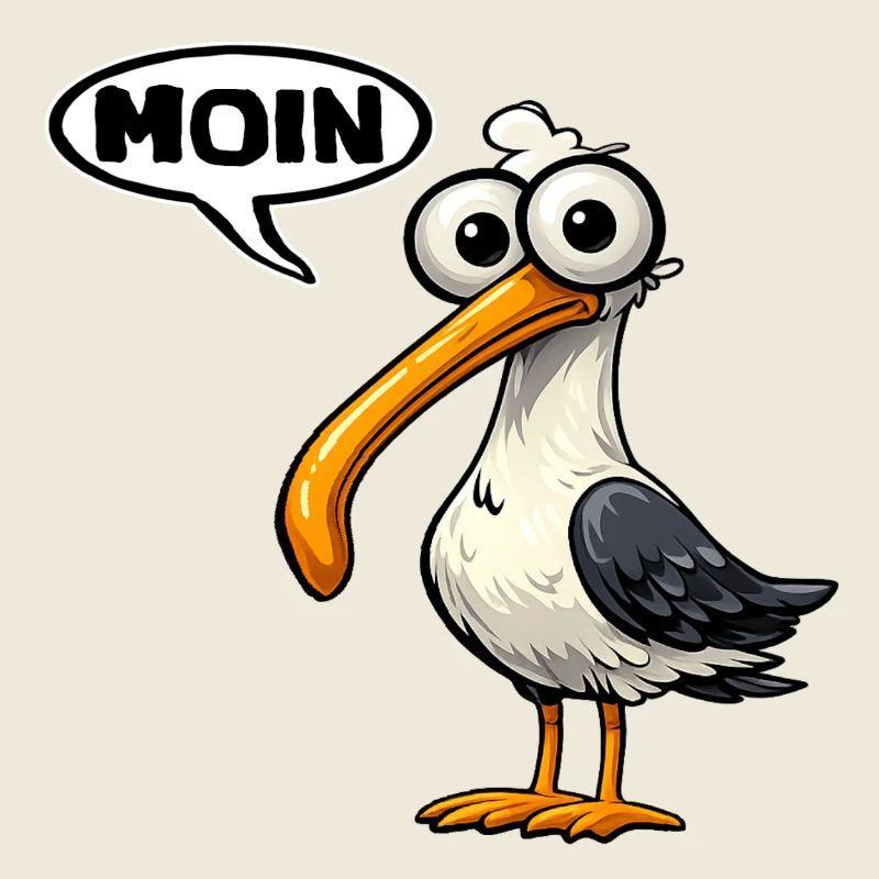 Mouette de la Lune, Mouette de bande dessinée