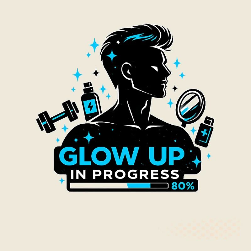 Déclaration de soins de la peau en salle de sport pour l’auto-optimisation Glow Up
