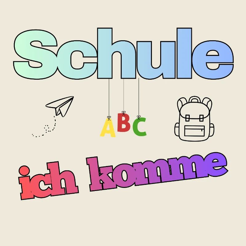 Schule ich komme - Erstklässler