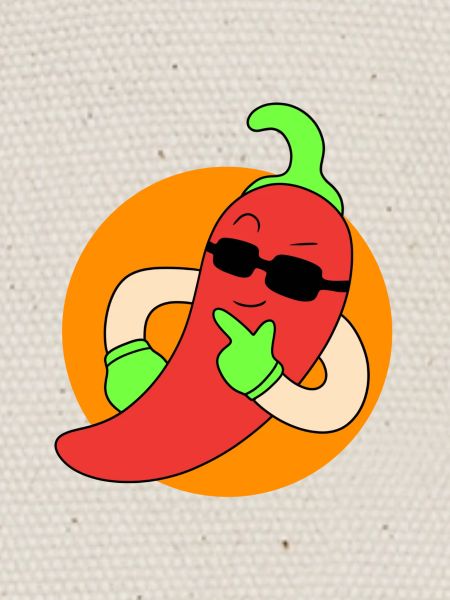 Cool chilli pepper