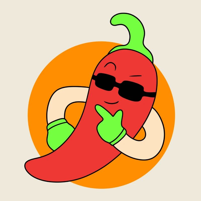 Cool chilli pepper