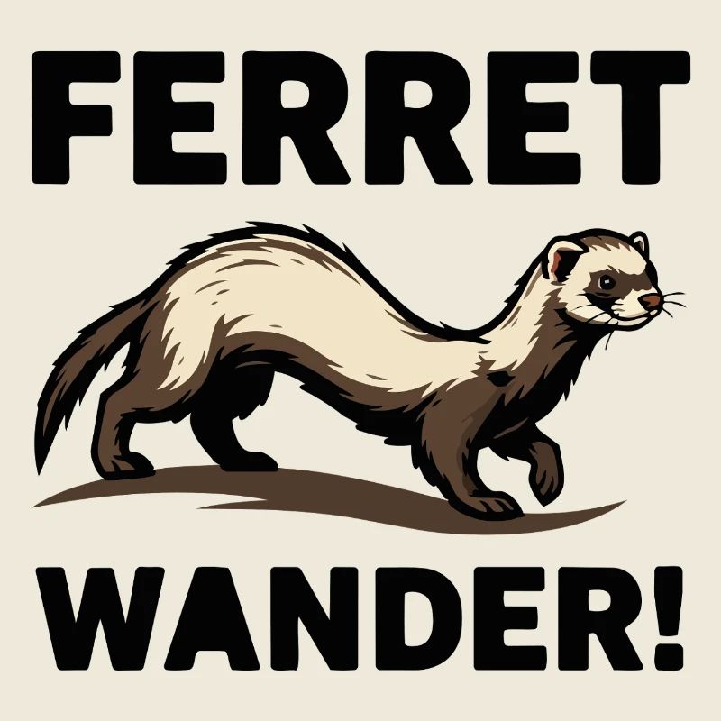 Ferret Wander Ferret Exploration Browsing