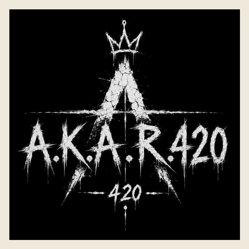 A.K.A.R.420 Krone Logo