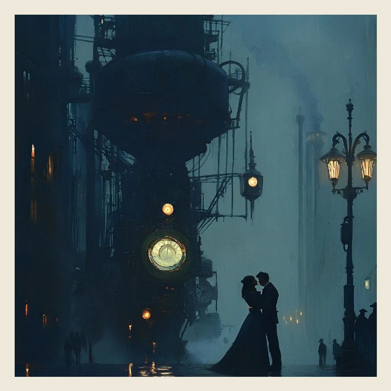 Dampferromantik im Nebel
