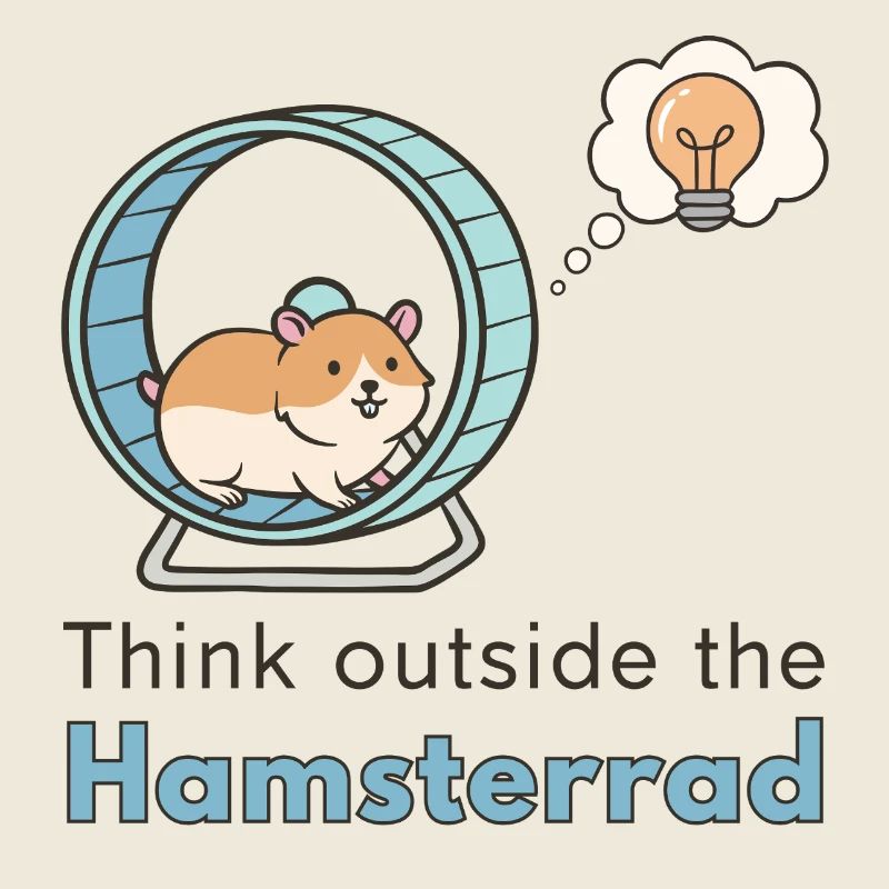 Think outside the Hamsterrad, think outside