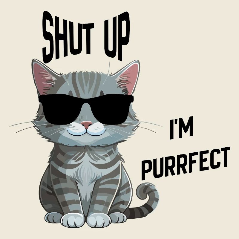 Lunettes de soleil Chat Heureux Chat