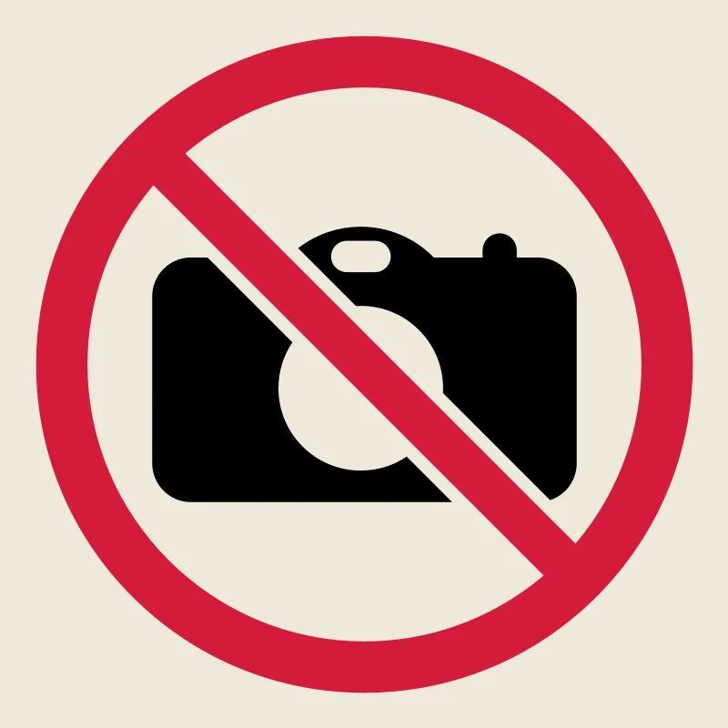 Pas de photos!