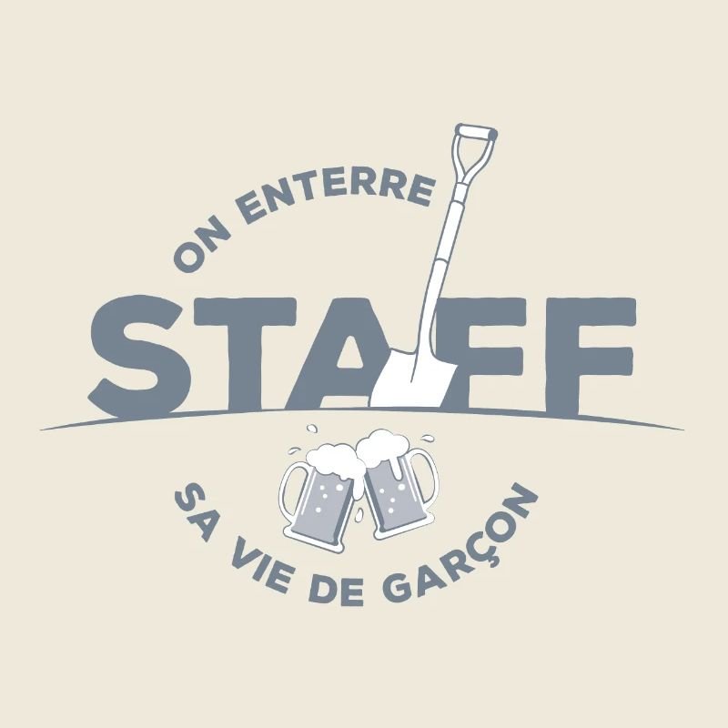 EVG STAFF ENTERREMENT VIE GARÇON TEAM DESIGN