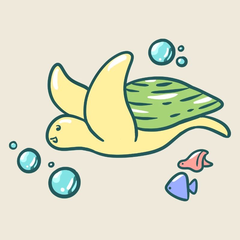 Cute turtle