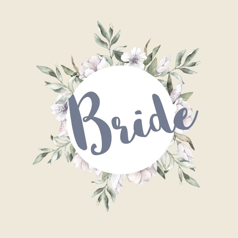Bride Greenery & Blüten Braut
