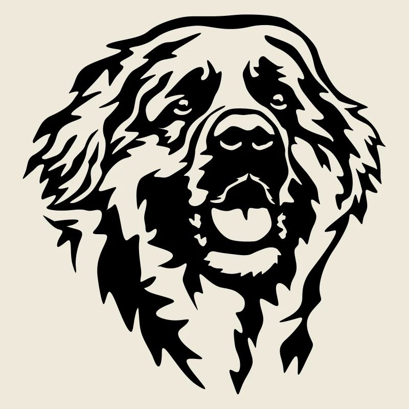 Tête de Leonberger