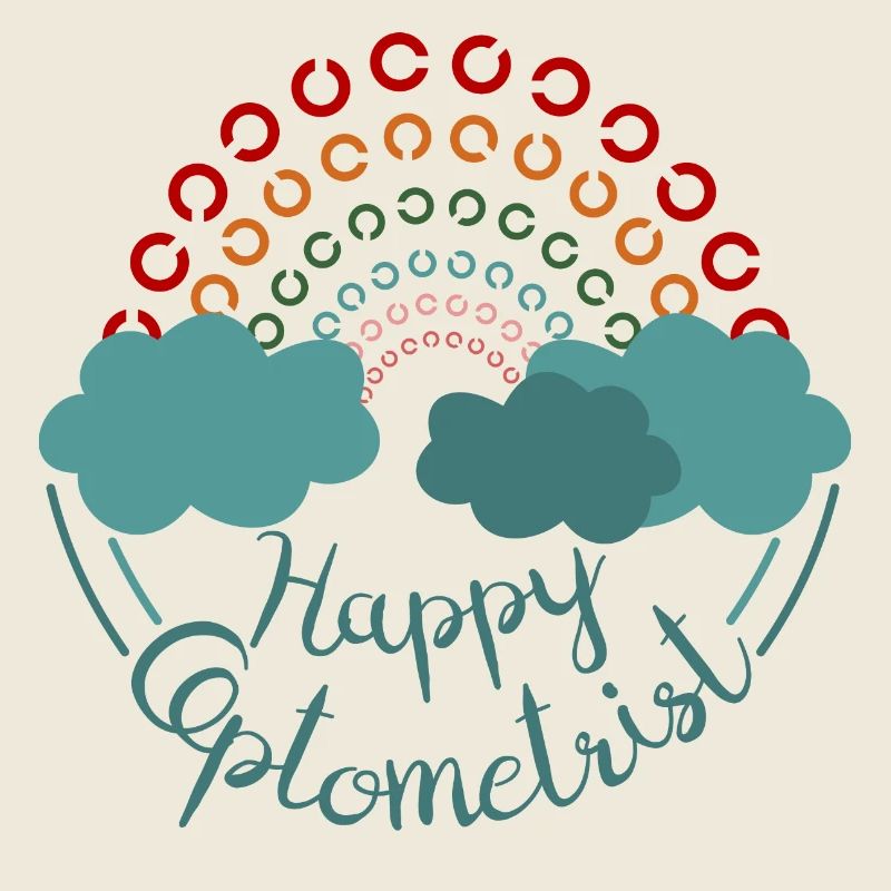 Happy Optometrist Arc-en-ciel