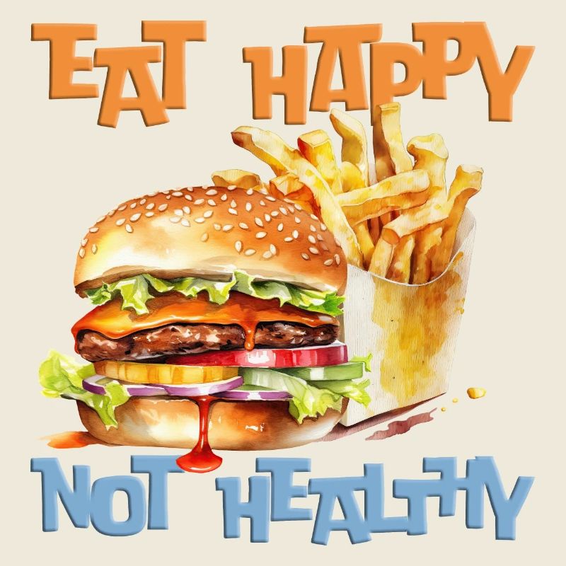 Eat happily, not healthy
