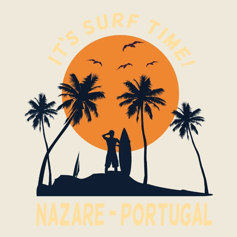 Nazare Portugal c’est le temps de surf surfeur surf