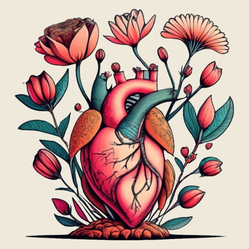 Blumenherz Anatomie Burst