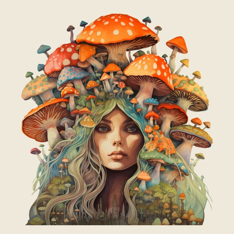 Mutter der Fliegenpilze - Mutter Erde