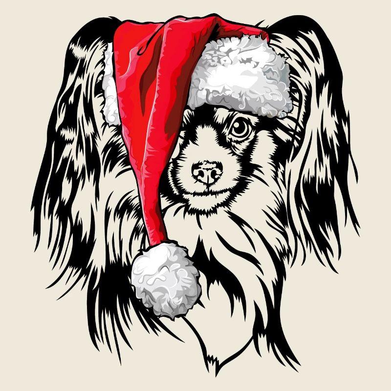 Père Noël Papillon Saint-Nicolas chiens Wilsigns
