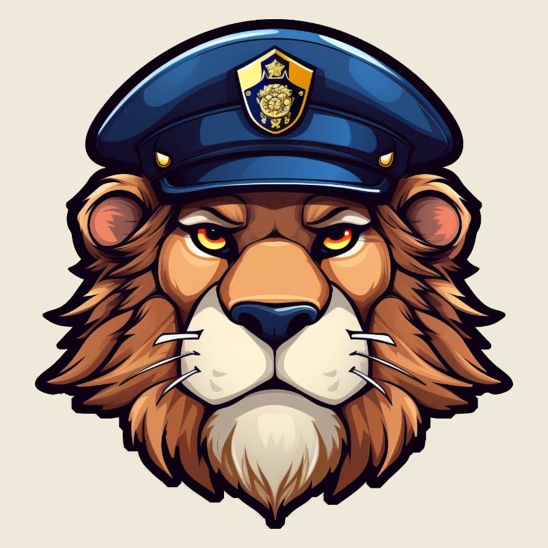 Policier Lion