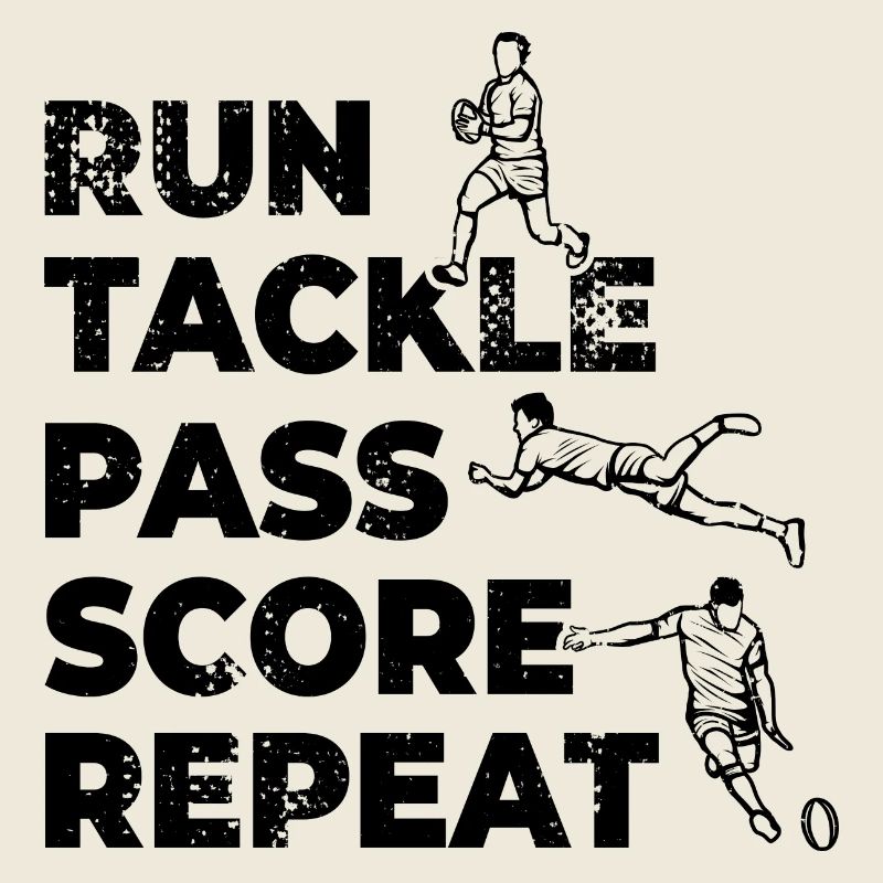 Course, Tacle, Passe, Score, Répétition