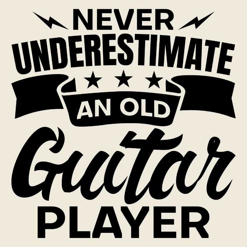 Alter Gitarrist