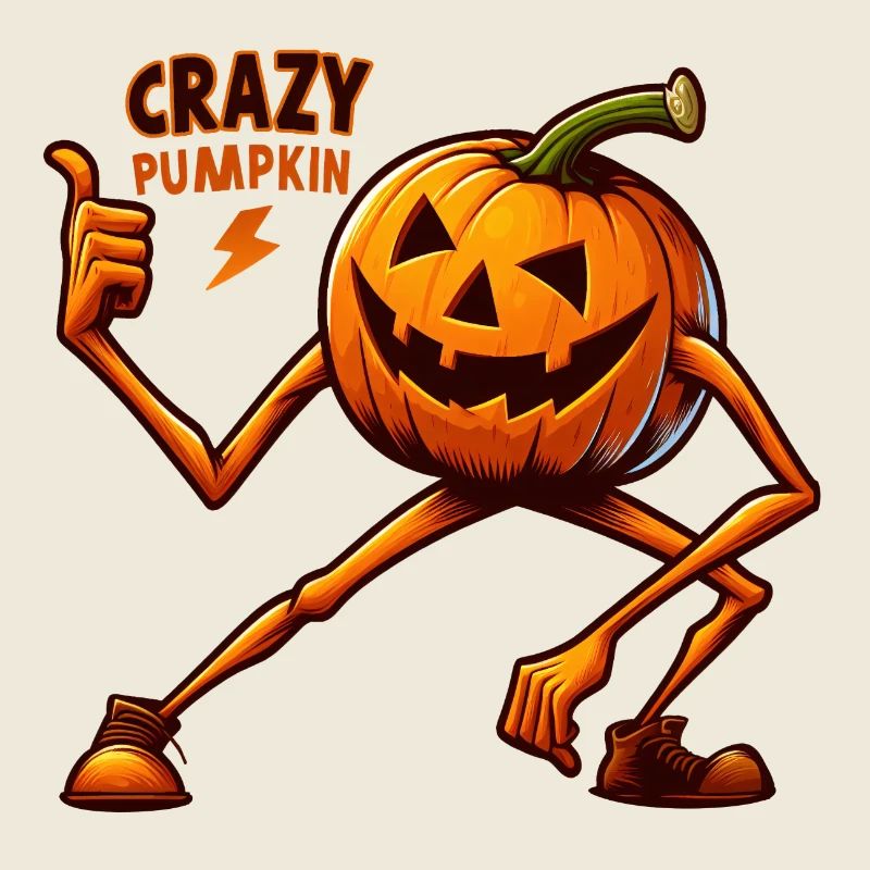 Crazy Veggies: Pumpkin Poser