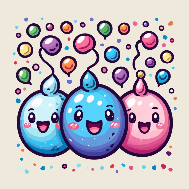 Fasnachtsfreude mit Konfetti