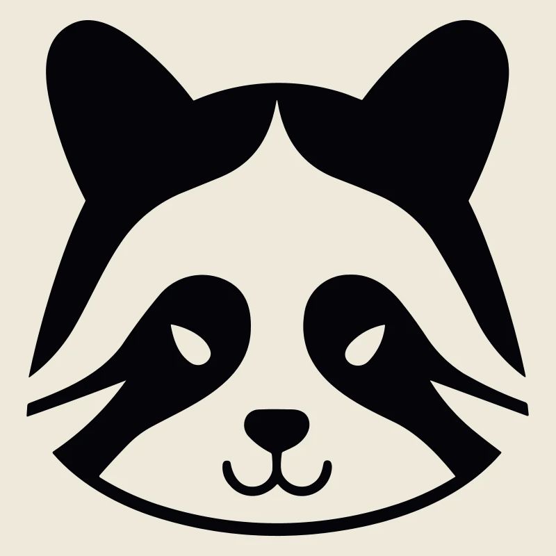 Panda-Kopf