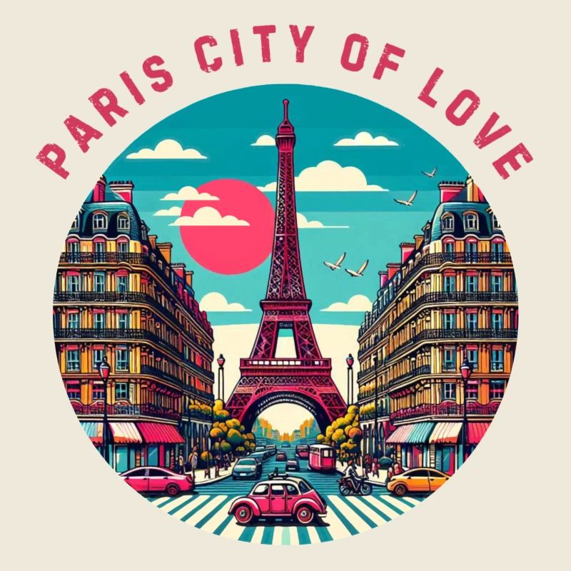 Paris Stadt der Liebe