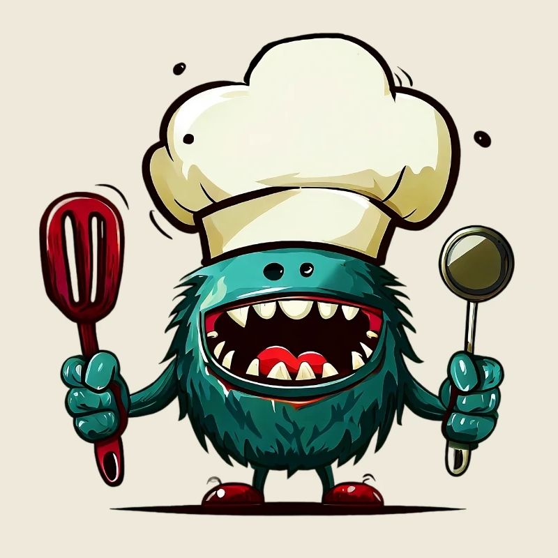 Alien Extraterrestrial Martian Cook Chef