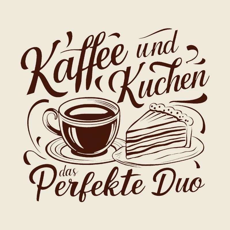 Café et gâteau – le duo parfait.