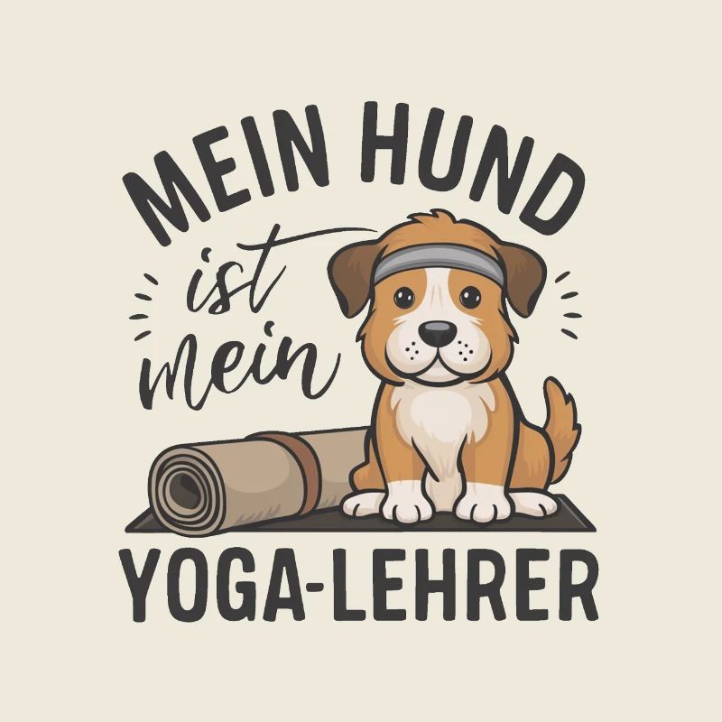 Mon chien est mon prof de yoga