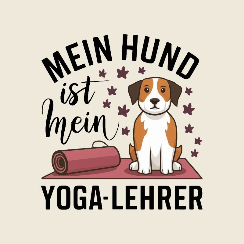 Mon chien est mon prof de yoga