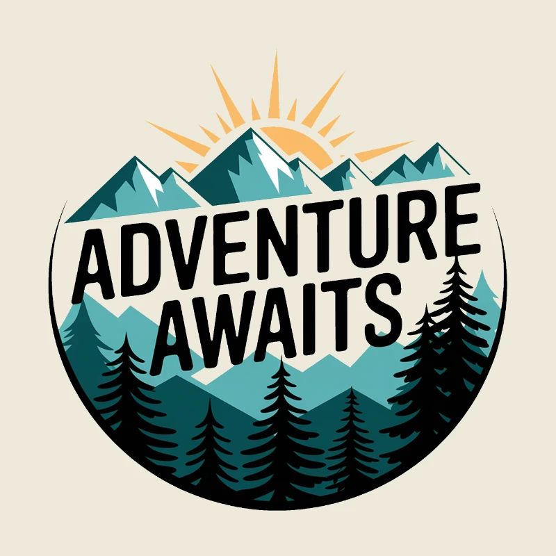 Adventure Awaits – Bergpanorama