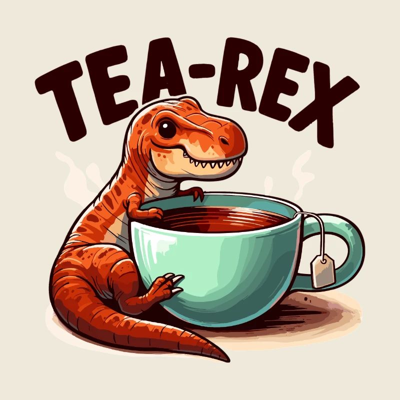 Tee Rex Tee-Rex Teetrinker Geschenk
