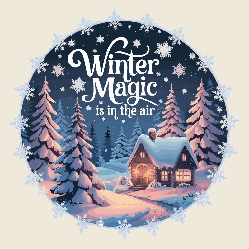 La magie de l’hiver est dans l’air – Paysage d’hiver