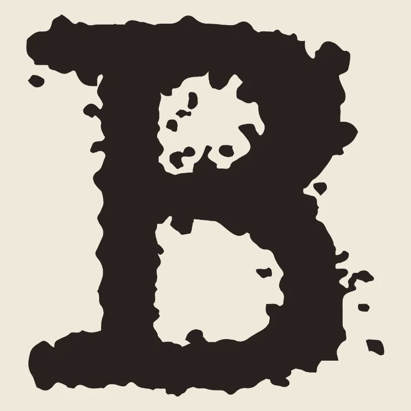 B