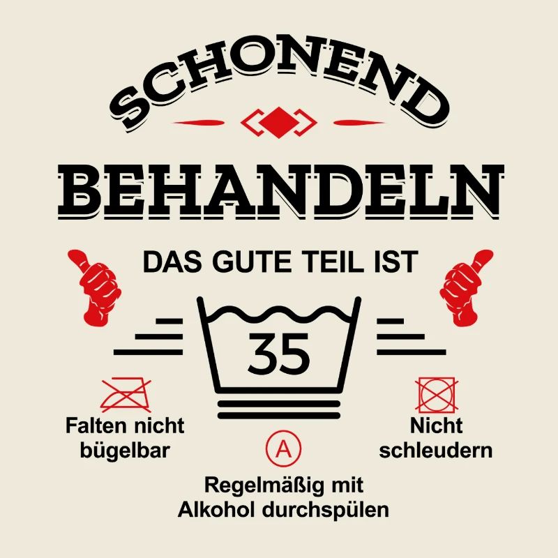 SCHONEND BEHANDELN 35. GEBURTSTAG