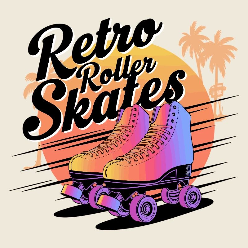 Retro Roller Skates – 80s Vibes