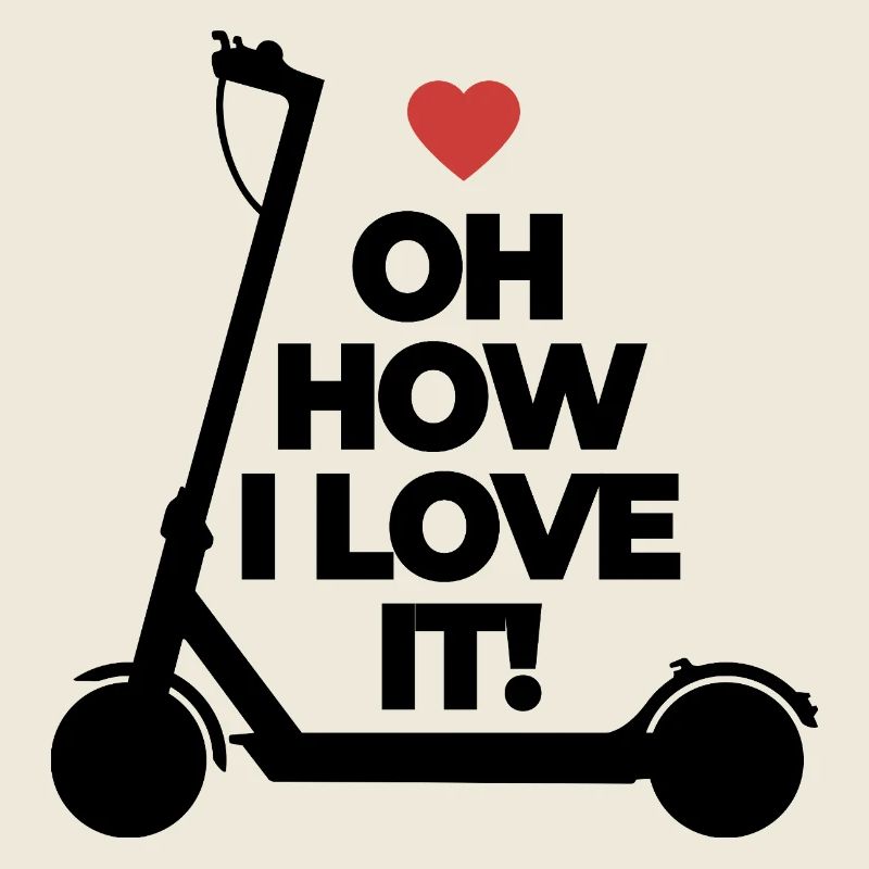Oh, how I love it! E-Scooter, Electric Scooter