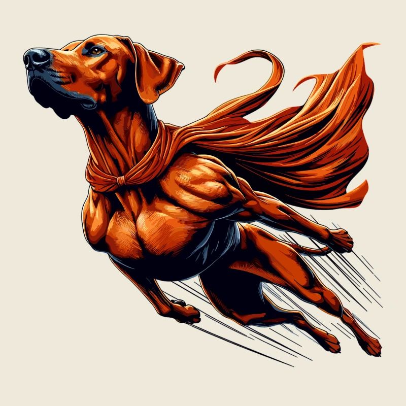 Super Dog Rhodesian Ridgeback RR Ridgie Gift